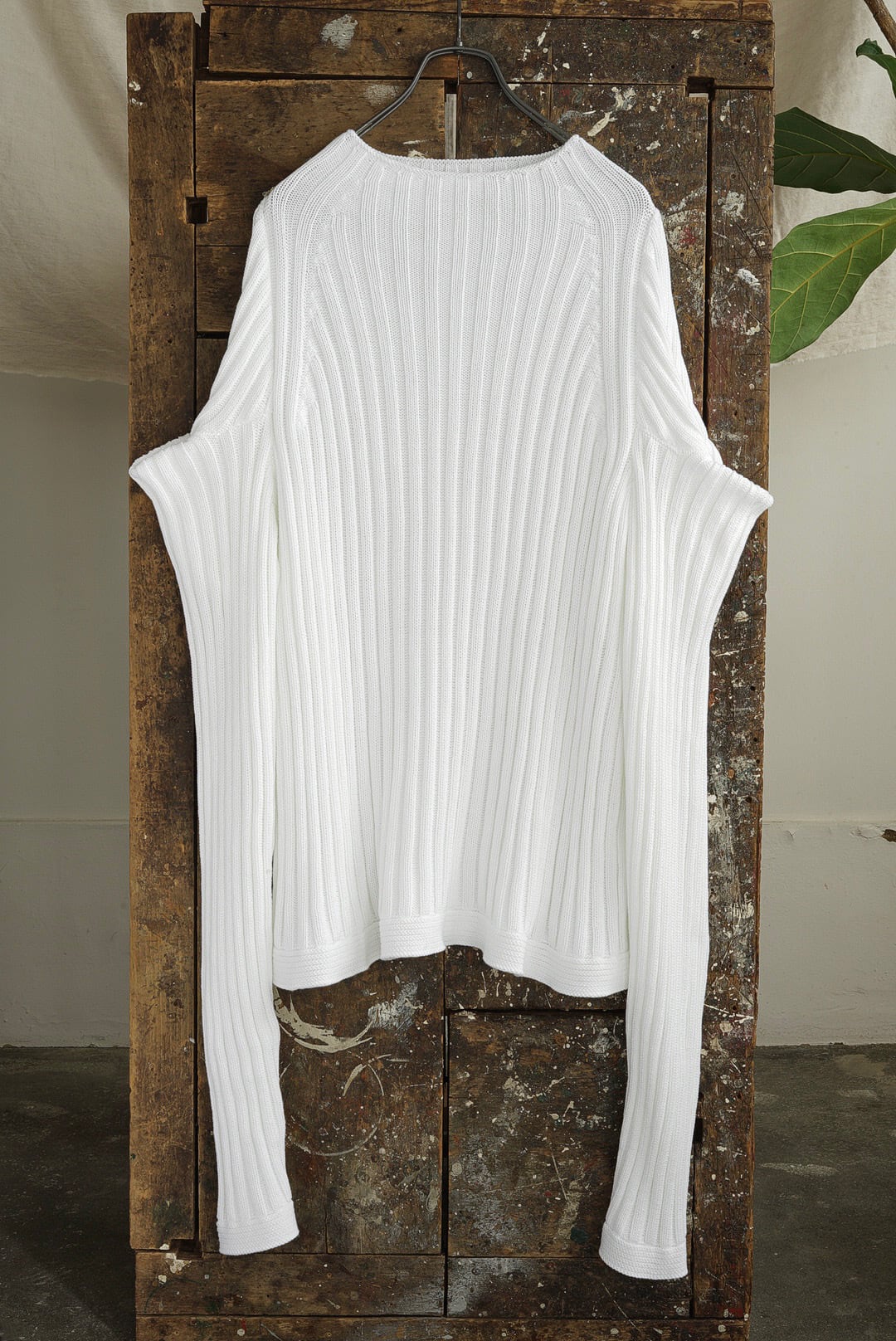 CHRISTINA SEEWALD - COTTON JUMPER / WHITE | Brownie