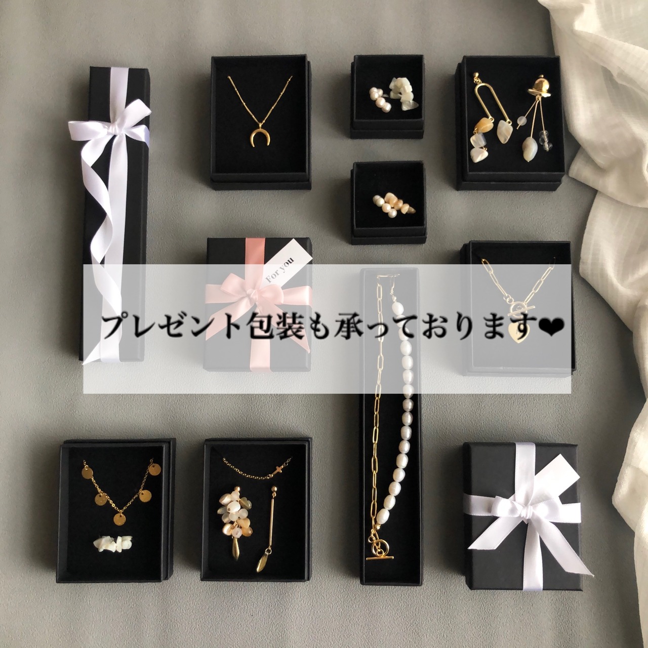 ピンク バロックパール ゴールドブレスレット