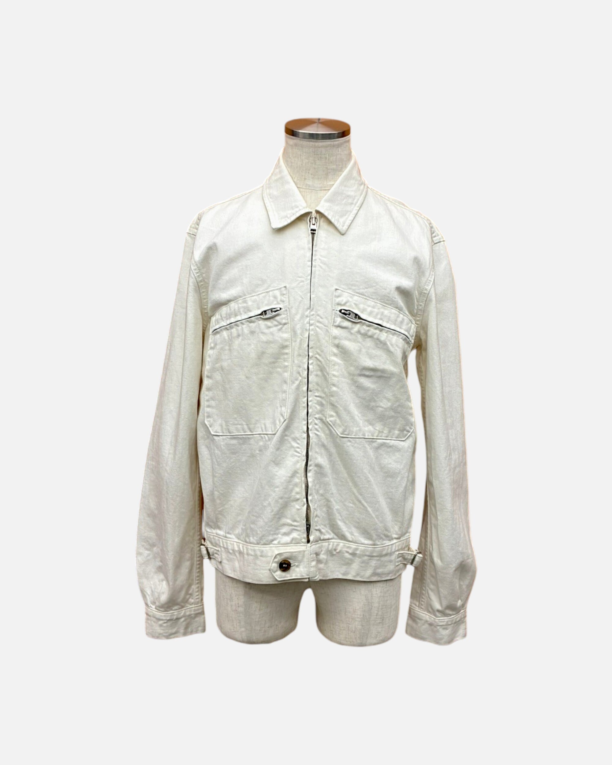2015-2020's TOM FORD second type white denim jacket