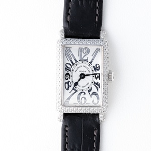 フランクミュラー ロングアイランド プティ レリーフ 純正ダイヤモンド 802QZRELD