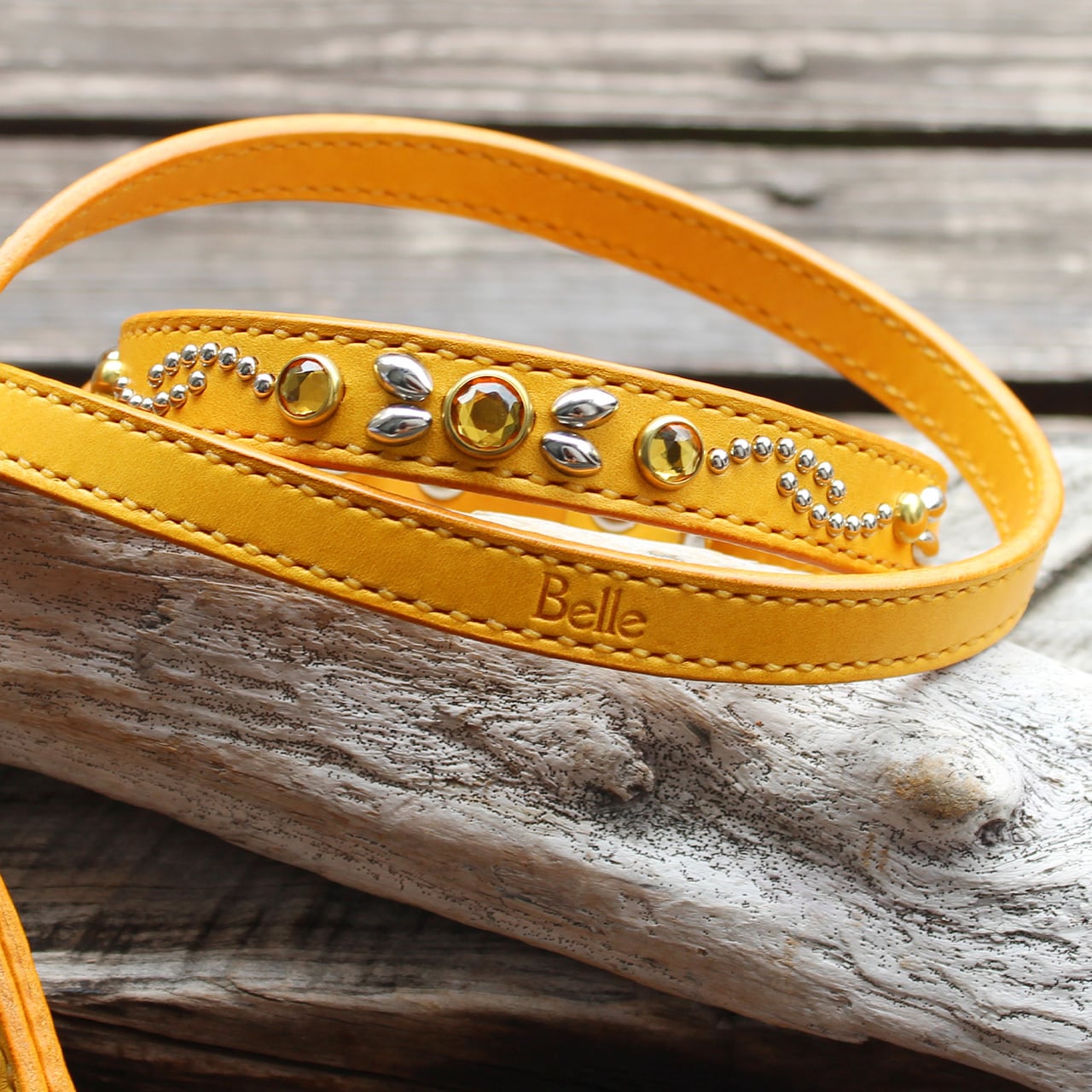 小型犬～中型犬用首輪 20mm幅 26㎝～37㎝ シュナウザー、コッカー