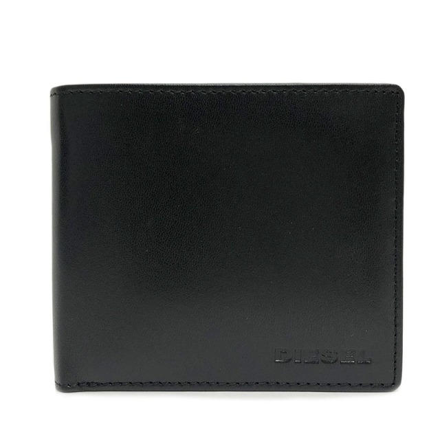 DIESEL ディーゼル メンズレザー二つ折り財布 X06751-PR013-T8013