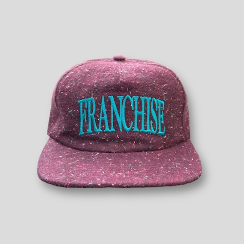 FRANCHISE WEST COAST 5 PANEL HAT (PLUM)