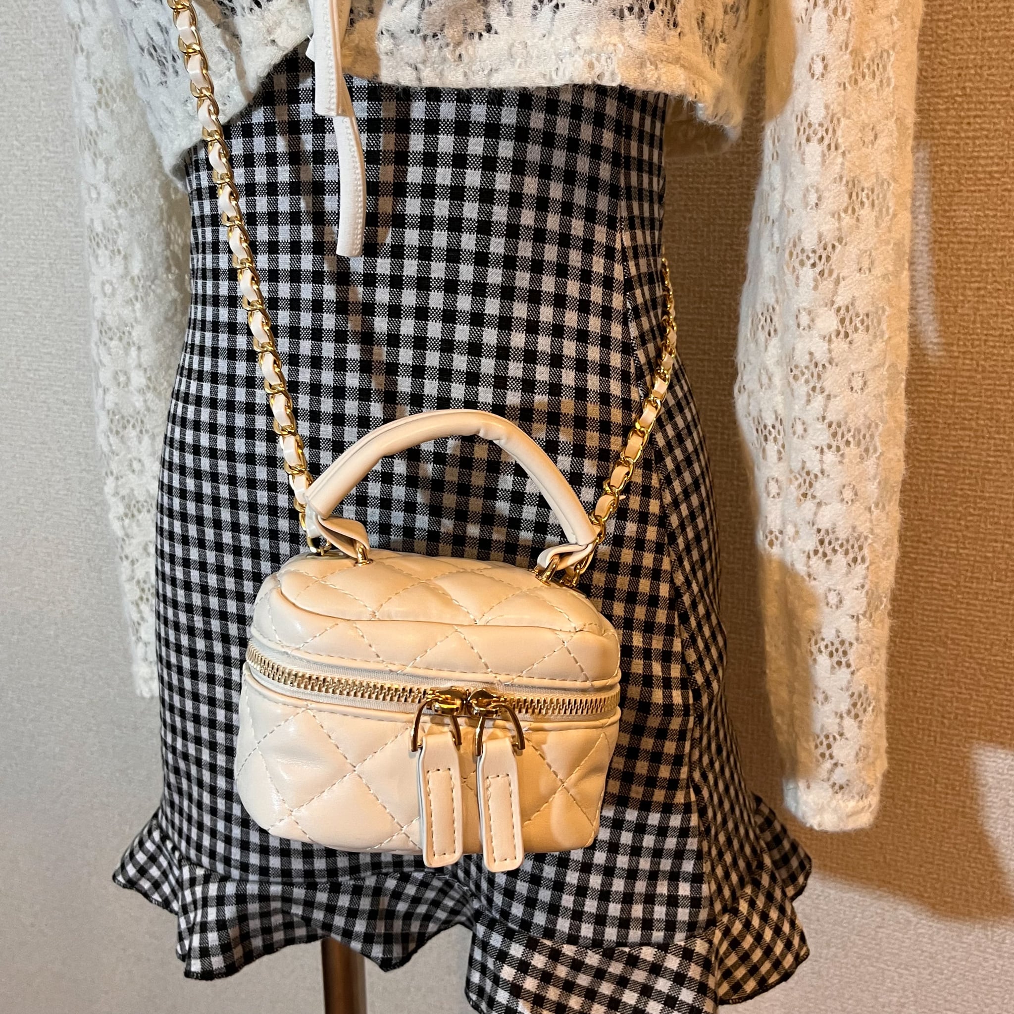 キルティングミニチェーンバッグ LK806 | Like a