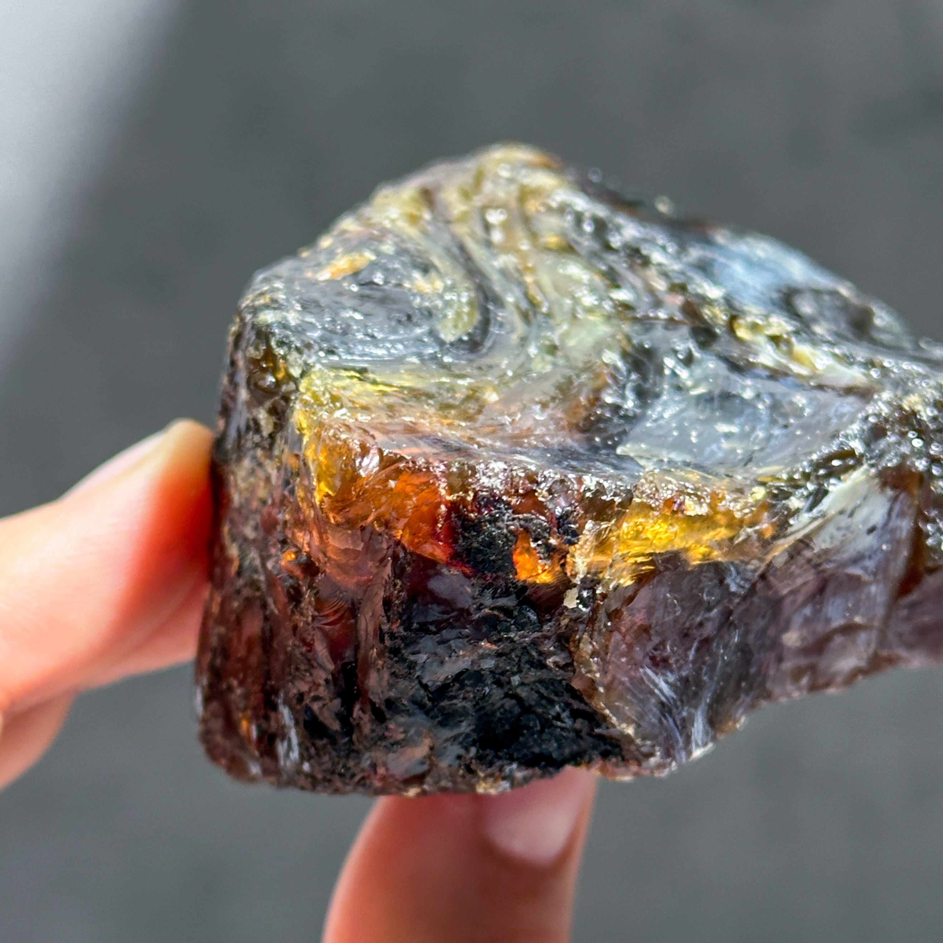 天然琥珀ブルーアンバー51◇Blue Amber ◇ 天然石・鉱石
