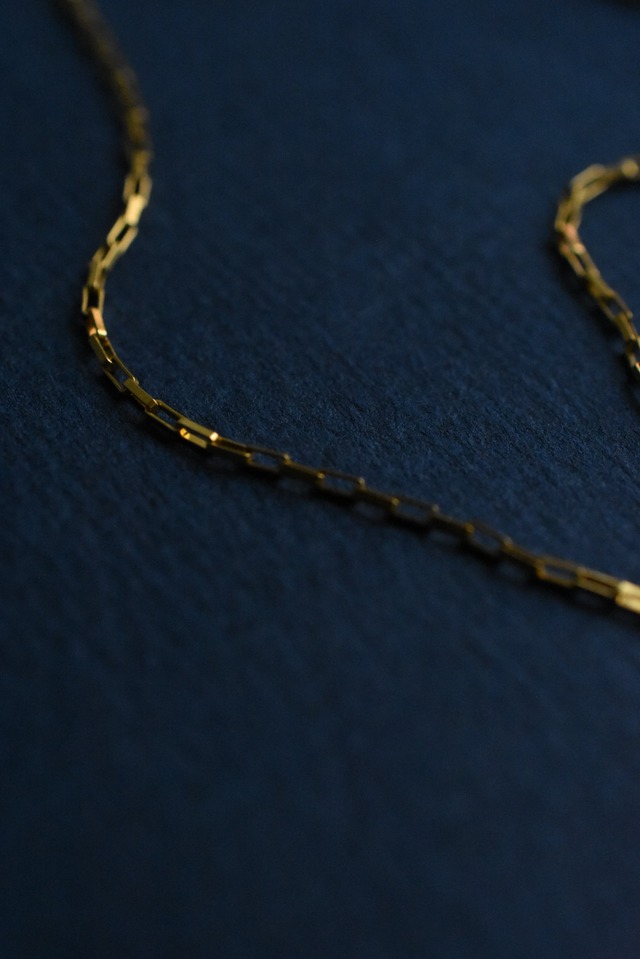 Utah／”GENERAL” 24KGP 925silver necklace