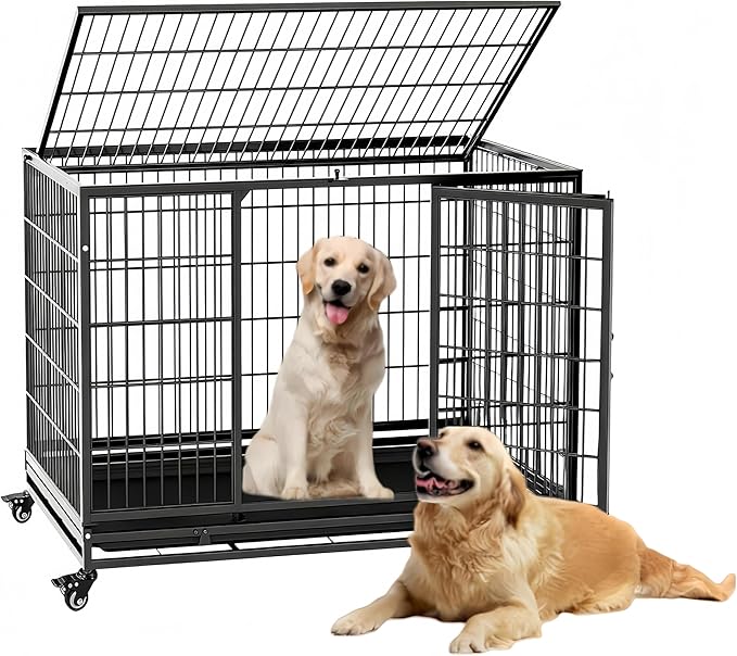 ペットフェンス 中大型犬用― ペットケージ パネル8枚 ペットサークル