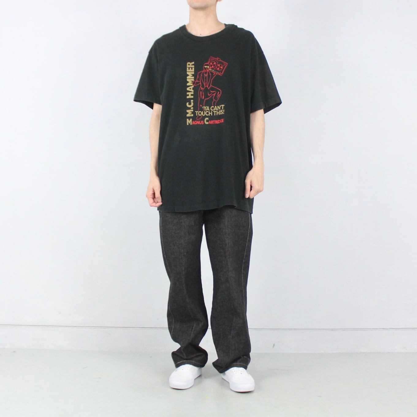 1990's vintage S/S M.C.HAMMER エムシーハマー プリントTシャツ Made in USA【FF-5522】 | cv