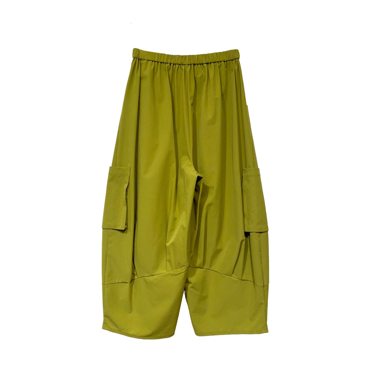 【最新作】綿ナイロンストレッチコクーンパンツ【263-6115】Cotton Nylon Stretch Cocoon Pants