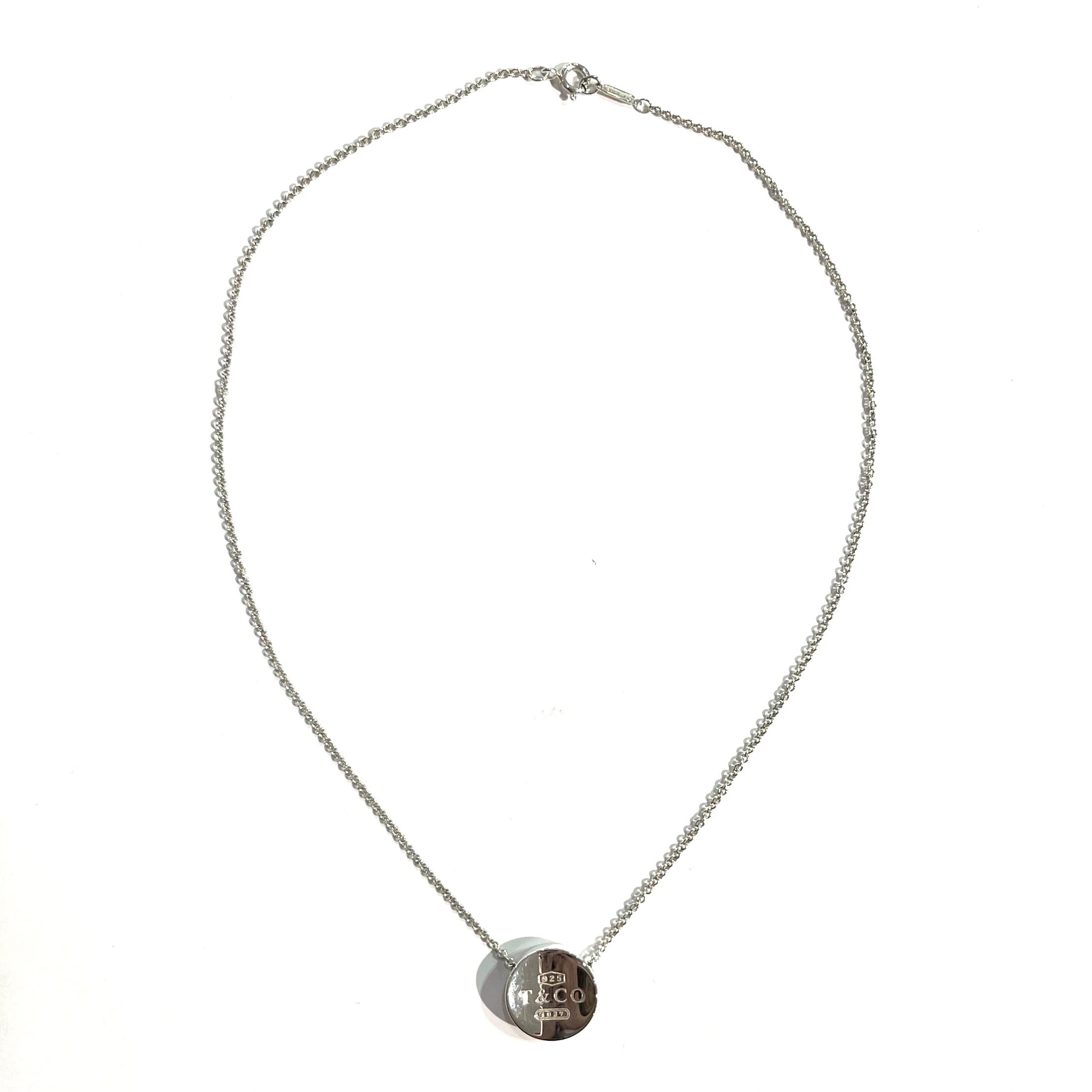 TIFFANY&CO.】T1984 エンゲージメントタグ ネックレス／T&CO刻印