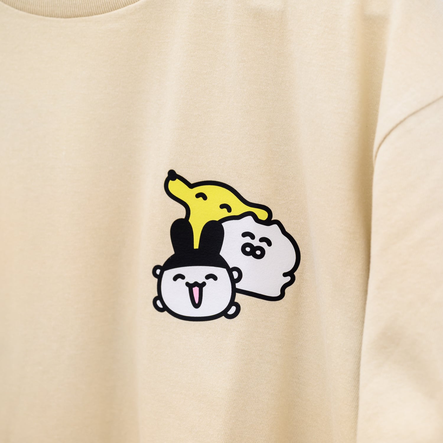 たまごっちとSTUDY優作 ビッグシルエットTシャツ ※ワンサイズ展開