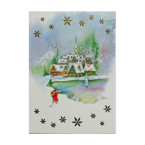 クリスマスポストカード ERIKA NERGER ウィーン [Luka Basic] LAG-2149