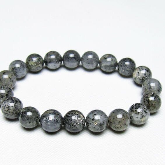 バイオタイトインクォーツ ブレスレット 10mm 一点物 メール便可 [M便 1/10] 111-48217