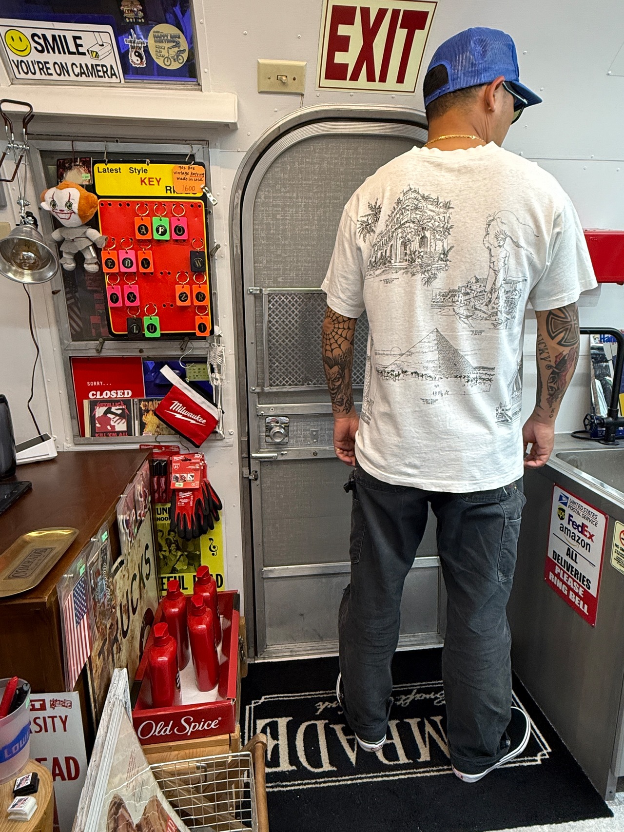 90s 古代世界の七不思議 / Fruit of the Loom made in usa・画像7