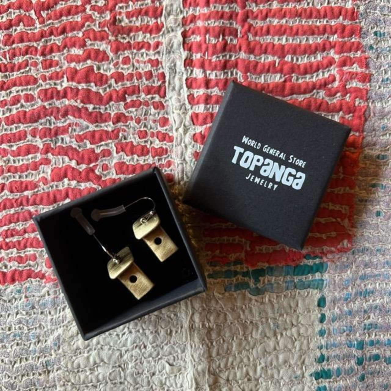 TOPANGA Jewelry　Miniature Antique House ミニチュアアンティークハウスピアス　家　ピアス　ギフト　プレゼント　ジュエリー　イヤリング　建物