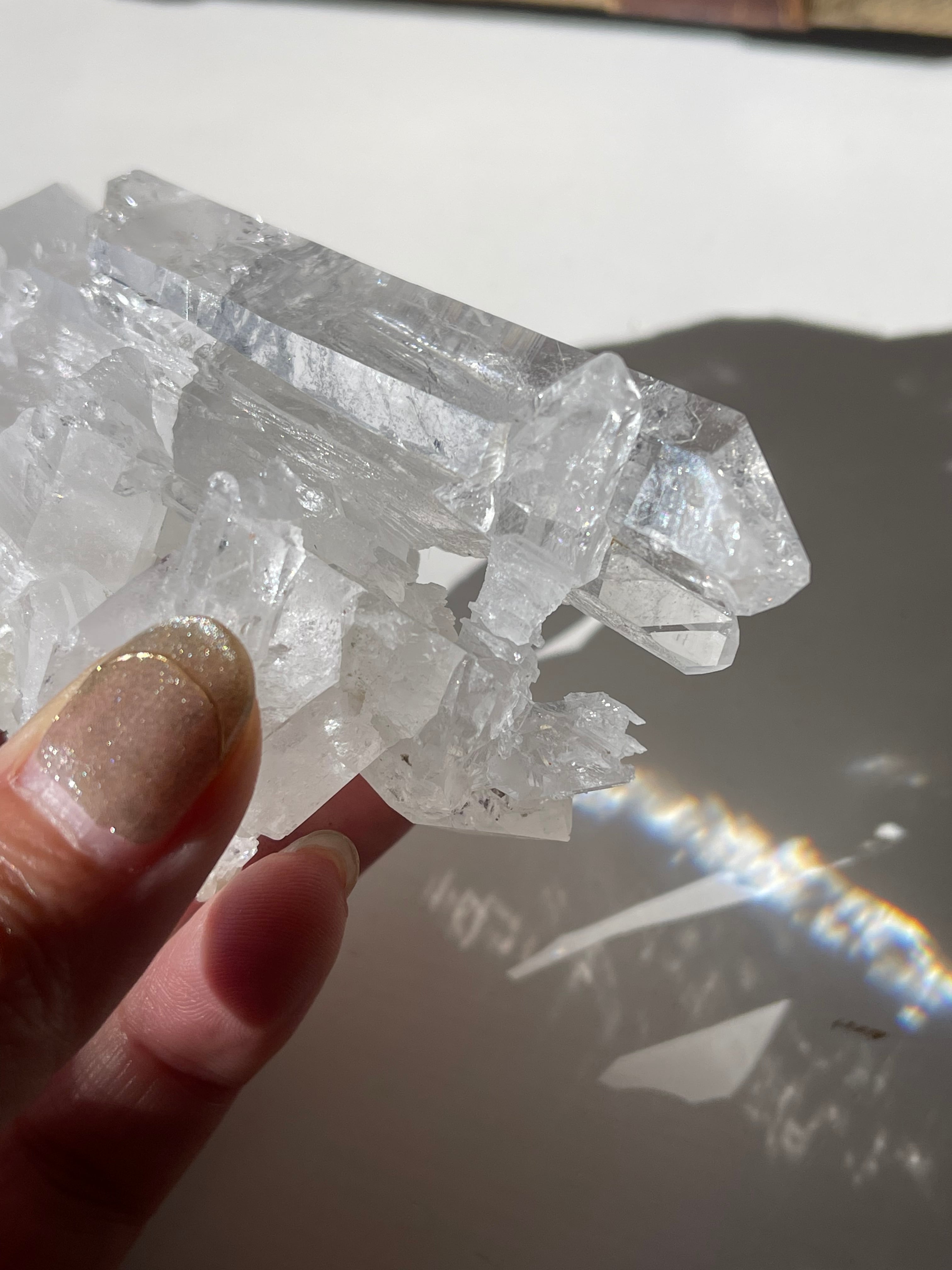 パキスタン　スカルドゥ産インターフェレンス水晶No.03 / Pakistan Skardu Crystal No.03