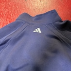 90s〜00s adidas ハーフジップトラックジャケット ネイビー アディダス