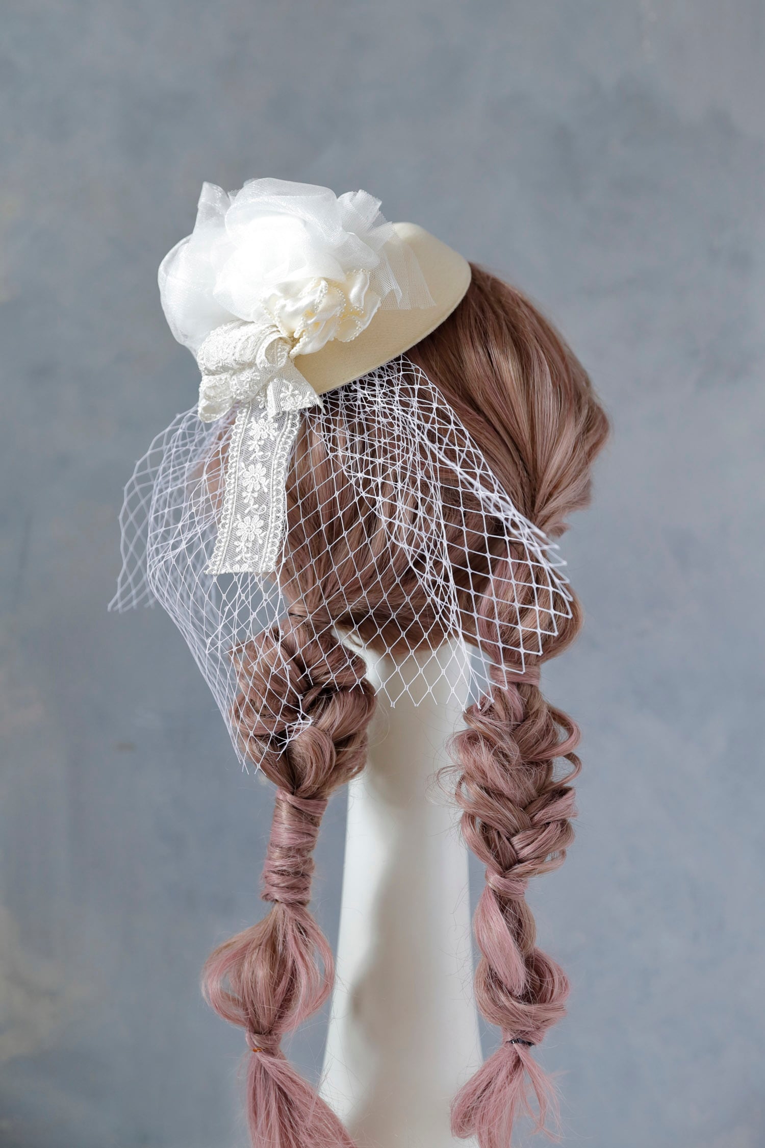 ヘッドドレス トーク帽 成人式 白無垢 結婚式 袴髪飾り ヘアアクセサリー