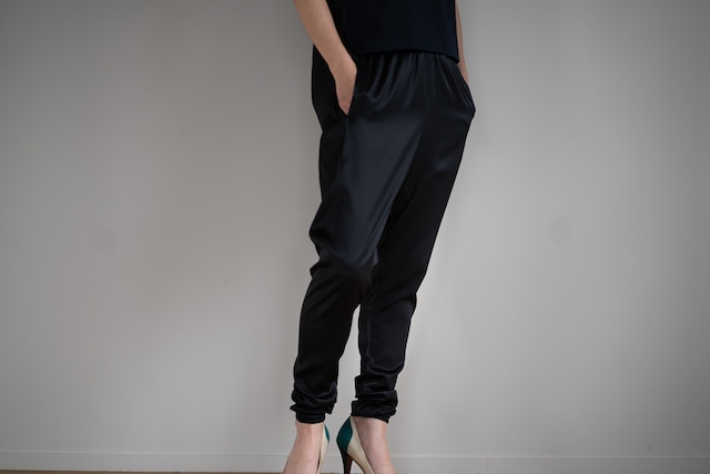 Silk Satin Jogger Pant