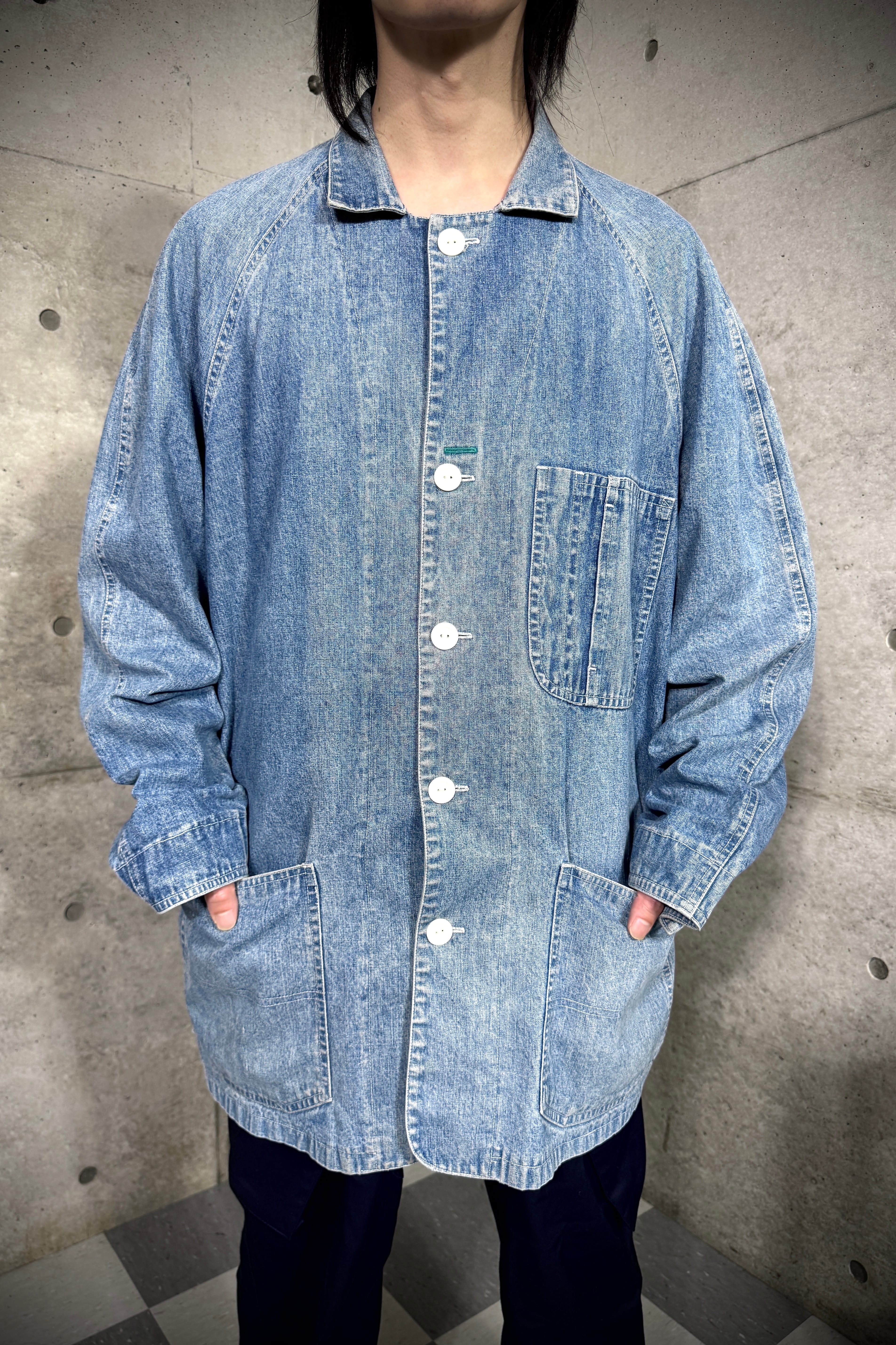 EURO design denim coveralls
