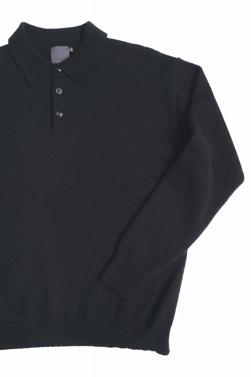 Alpaca Wool Smooth Knitted Polo