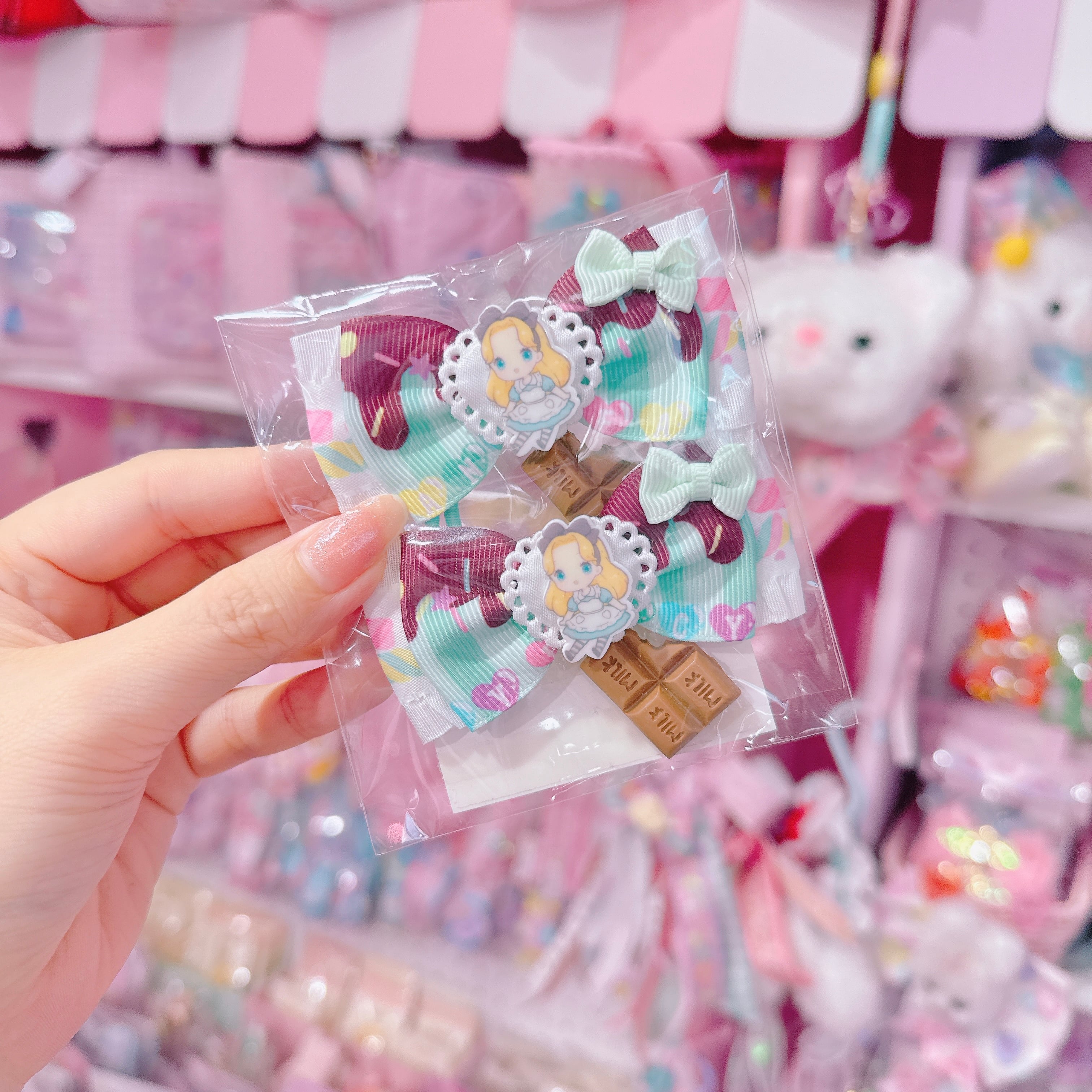 【R38】58-7ツインヘアゴム