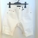 Selvage White Denim Short Pants　White