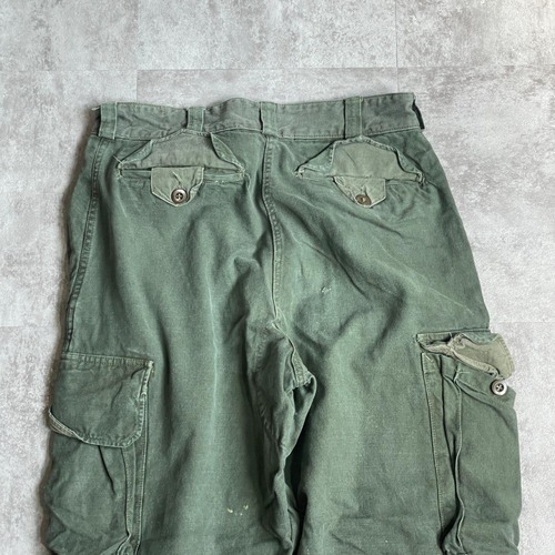 50s フランス軍 実物 m47 前期 後染め pants 96/78 詳細写真9