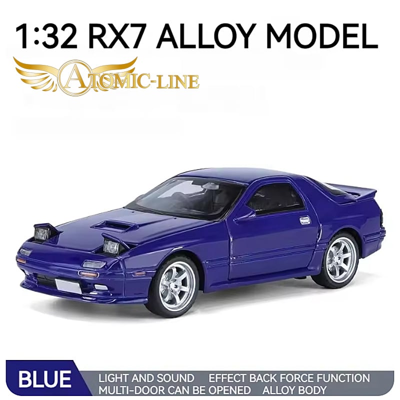 マツダ RX-7 FC3S 1/32 ミニカー 全4色 ライト点灯 エンジンサウンド