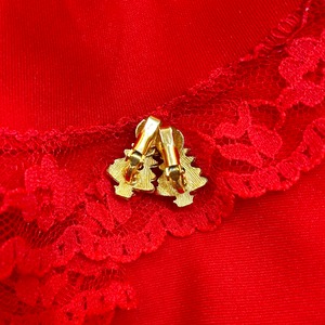 vintage christmas tree  earring