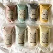calm candle : sand wax / color