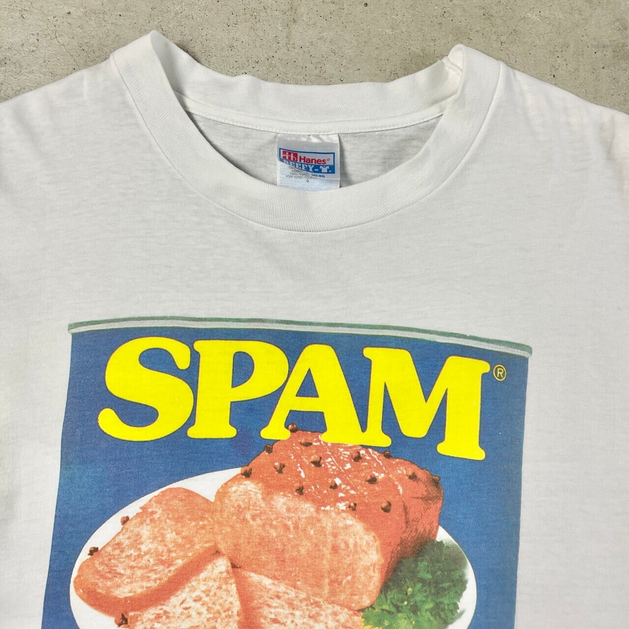 XZ238 011 SPAM スパム 90年代ヴィンテージ Tシャツ 企業 90s スパム 