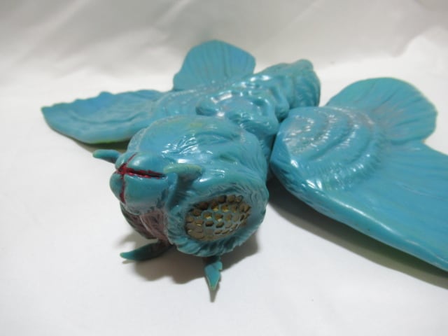 マルサン 当時物 ゴジラ怪獣 モスラ 金目 1期 ソフビ 年代物