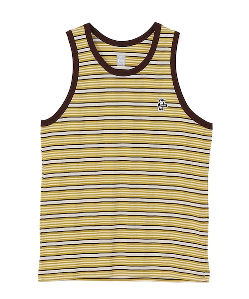 タンクトップ メンズ レディース 春夏 CHUMS チャムス ストレイタムリブタンクトップ CH01-2734 リブ ノースリーブ レイヤード