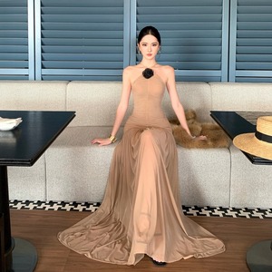 Lady's coco ロングドレス セクシー ボディコン キャバドレス マーメイドドレス 背中あき 結婚式 二次会 披露宴 パーティー 上品 高級感 LW2-CD6-157-82620580
