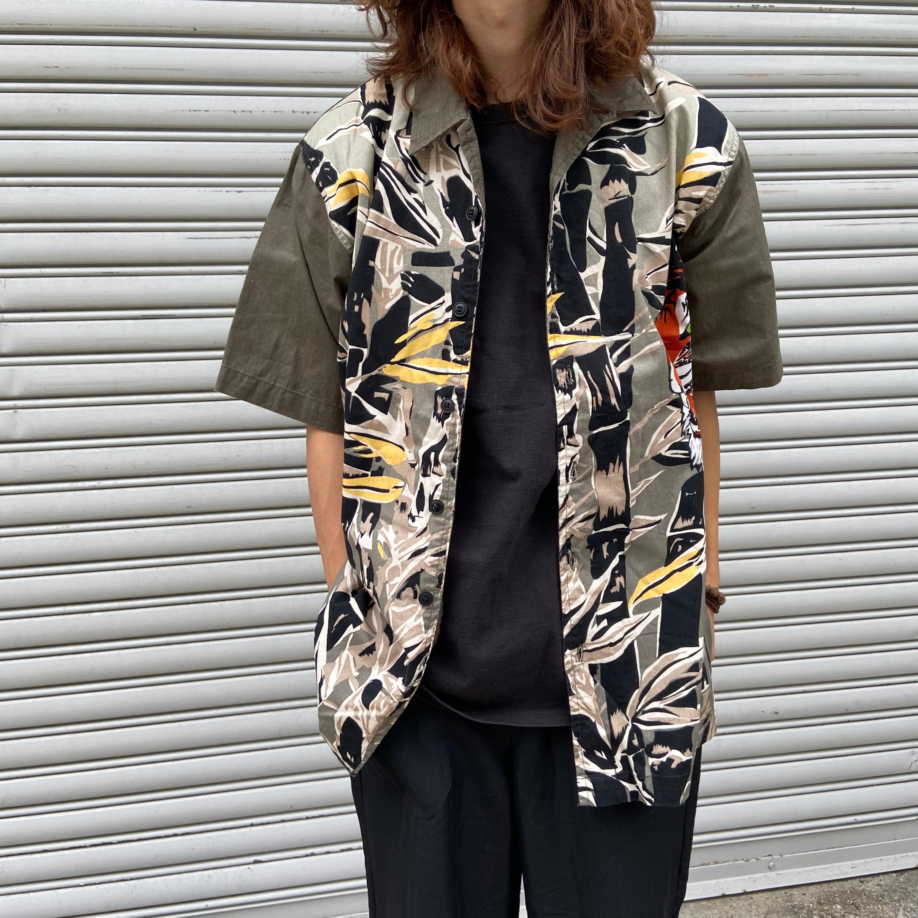 レア Stussy ハワイアンシャツ トラ柄 M 【公式通販】