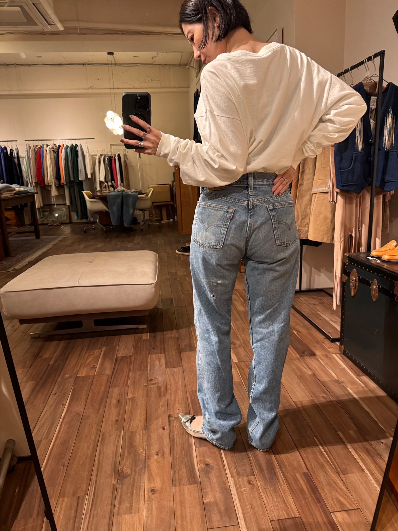 90s Levi's 501 Student Made in USA Denim Pants