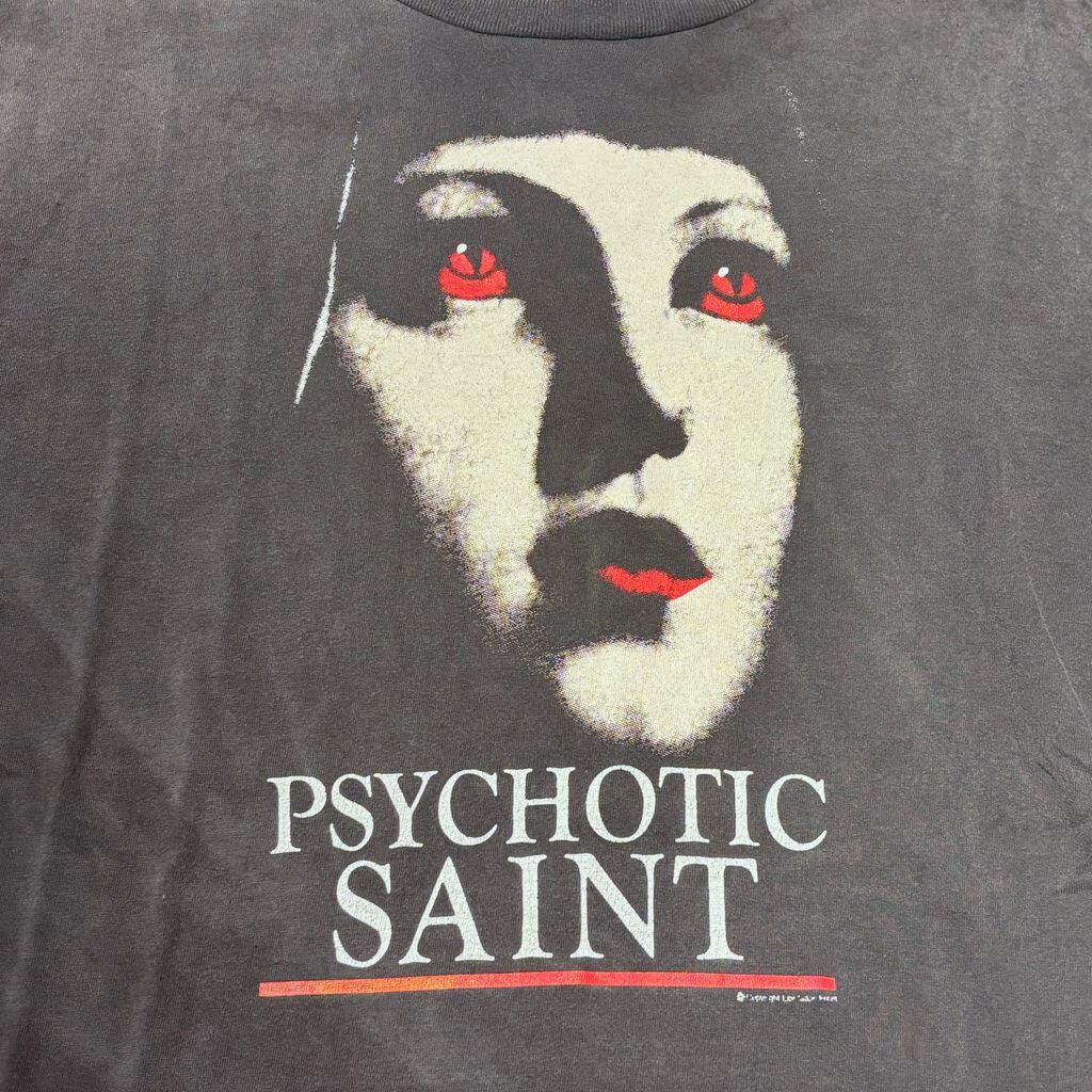 トップス 25ss SAINT MICHAEL Mxxxxxx PSYCHOTIC SNT SAINT M×××××× - セントマイケル25SS PSYCHOTIC SNT SS TEE (SM-HR8
