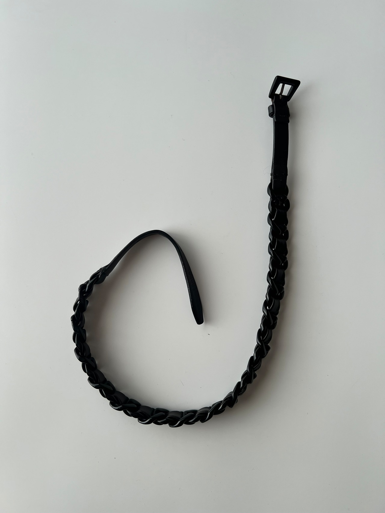 SS1996 PRADA PLASTIC DOCKING BELT | triptraproll