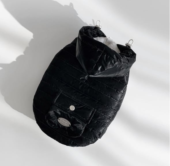 予約【DURANG RURANG】GLOW POCKET PADDING (Black)