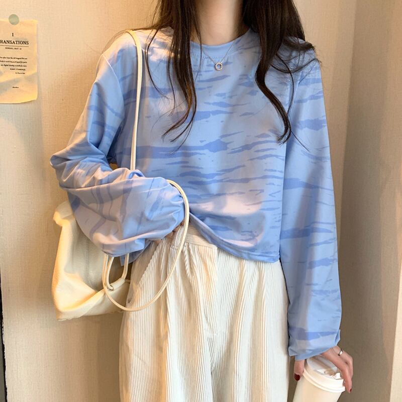 スプリングルーズショートTシャツ シャツ レッドトップス ロング 春物 スーパーモール88459545706