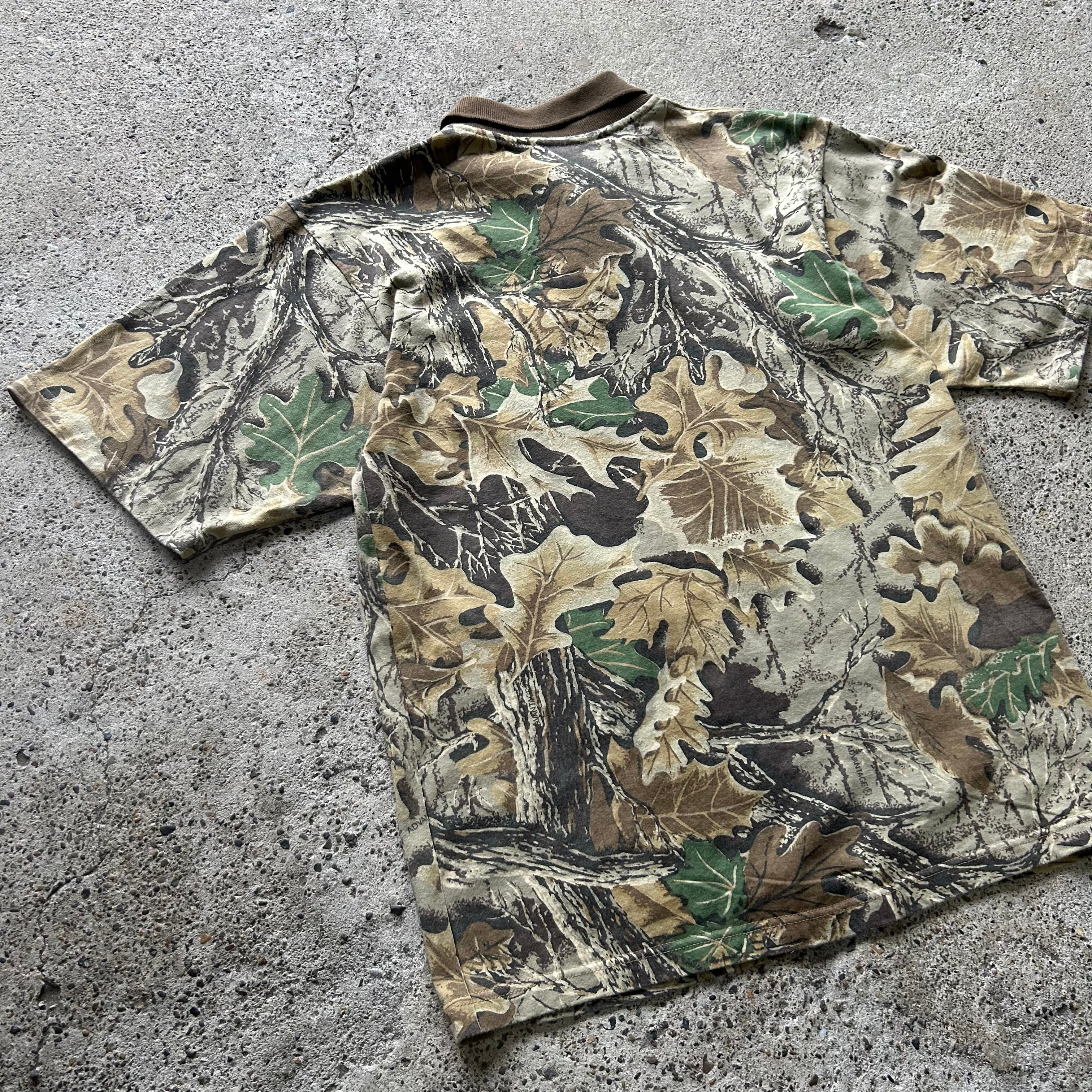 RANGER realtree pattern polo shirt 「ADVANTAGE」リアルツリー柄 ポロシャツ カモフラ迷彩 #506027  kapre