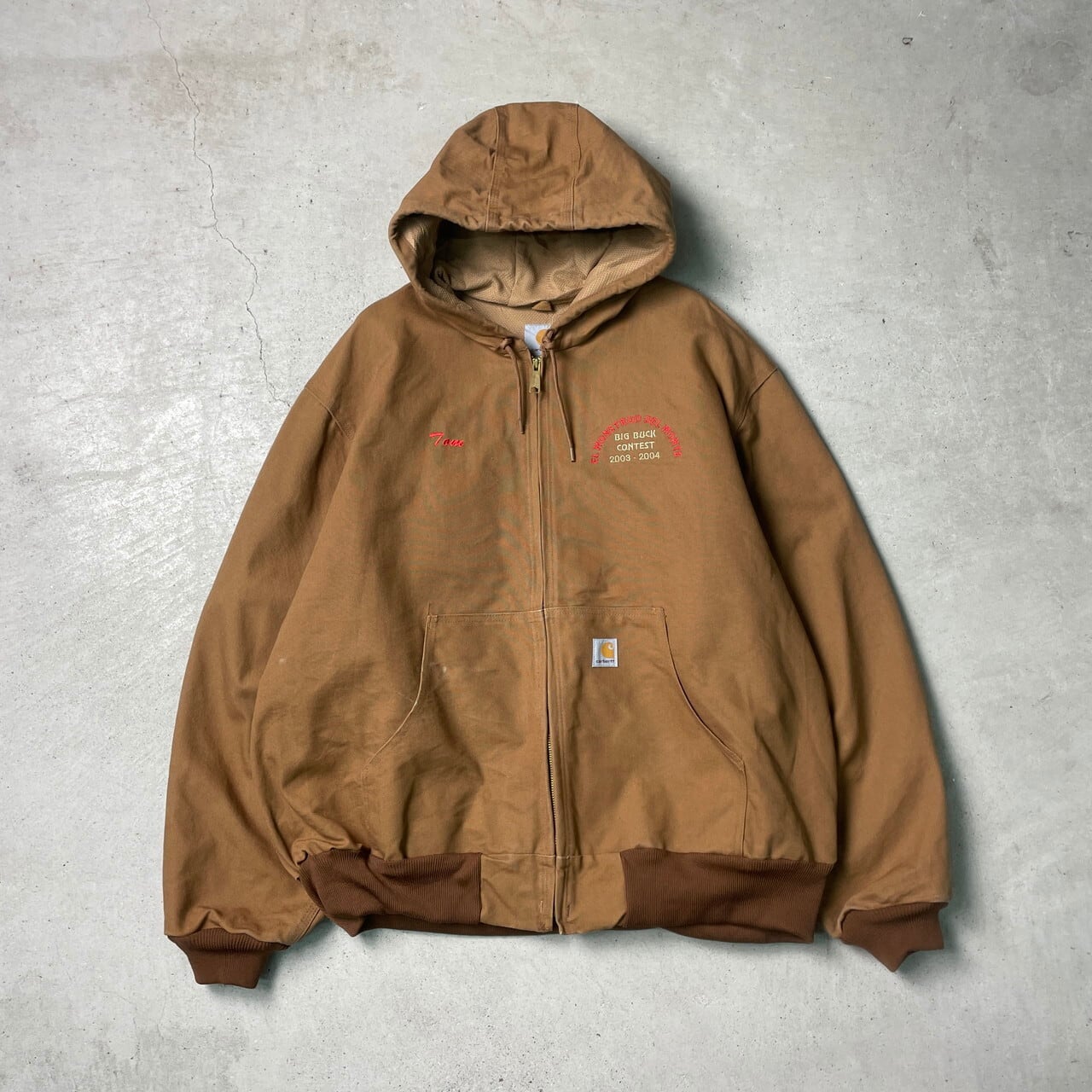 00年代 USA製 Carhartt カーハート ダック地 アクティブジャケット  