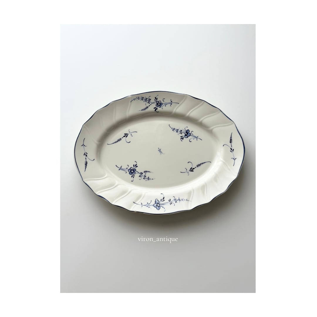 大倉陶園 呉須正倉院 スーププレート ディナープレート プラチナ彩