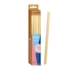 Bamboo Straws - Set of 12 x 8mm