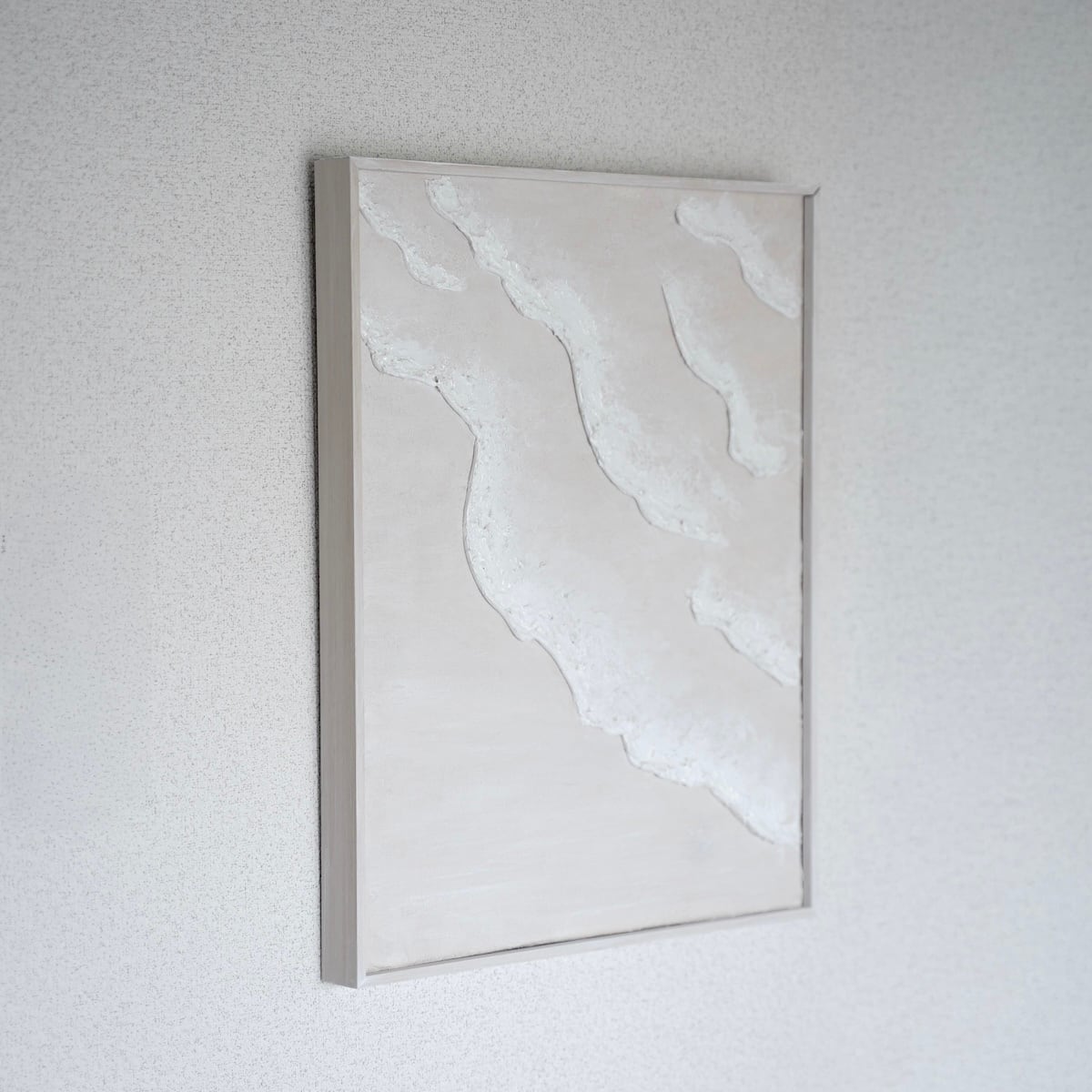 Beach-rosy flush-】50×40cm 海の絵 | sticcka art studio
