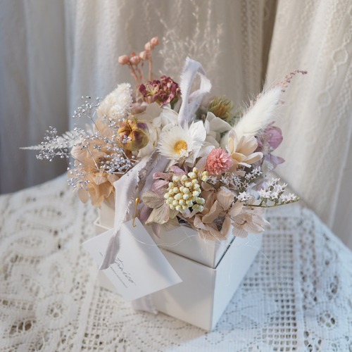 735.flower gift box S ｜フラワーギフトボックス