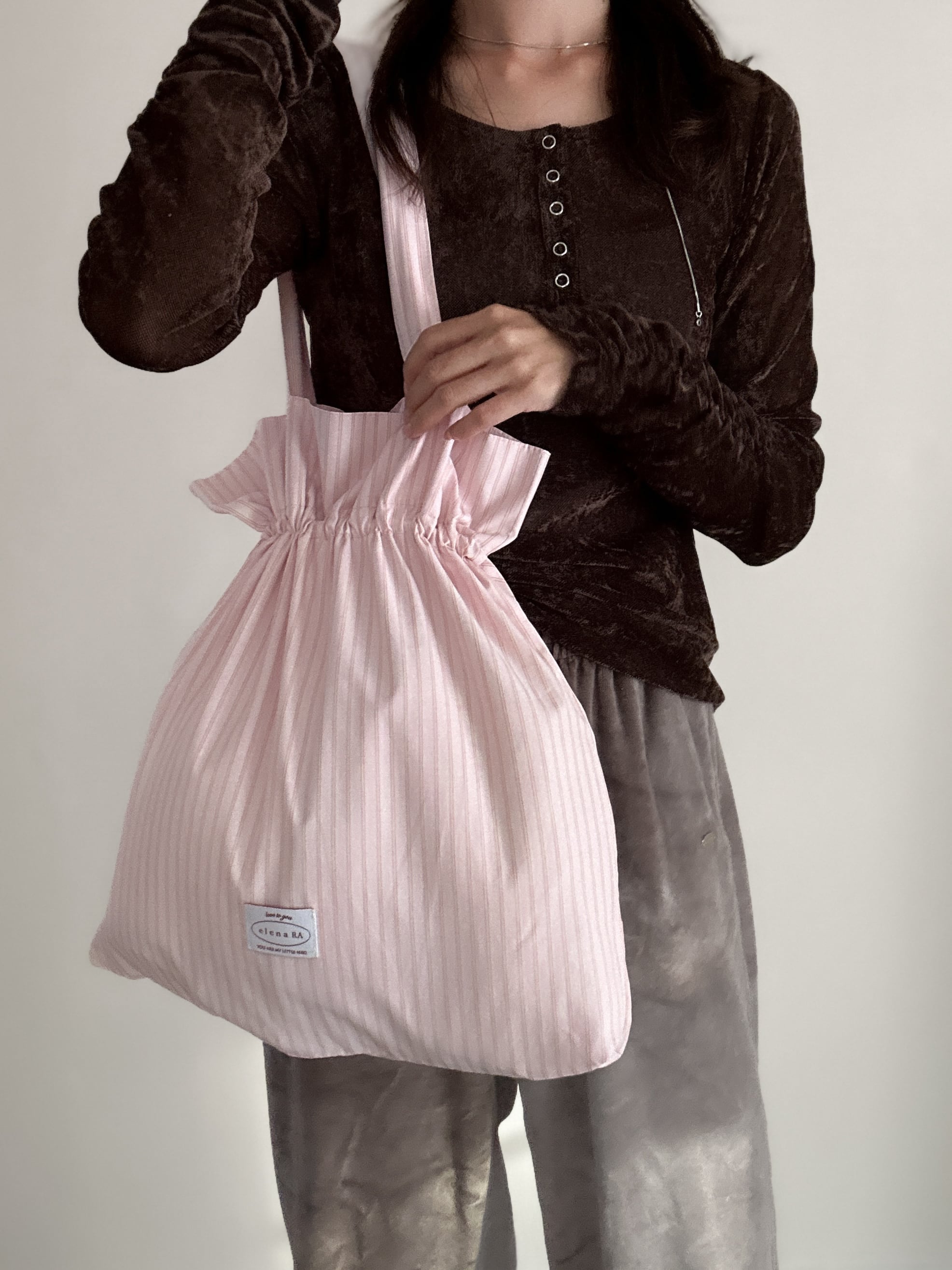 «即納»original candy stripe tote