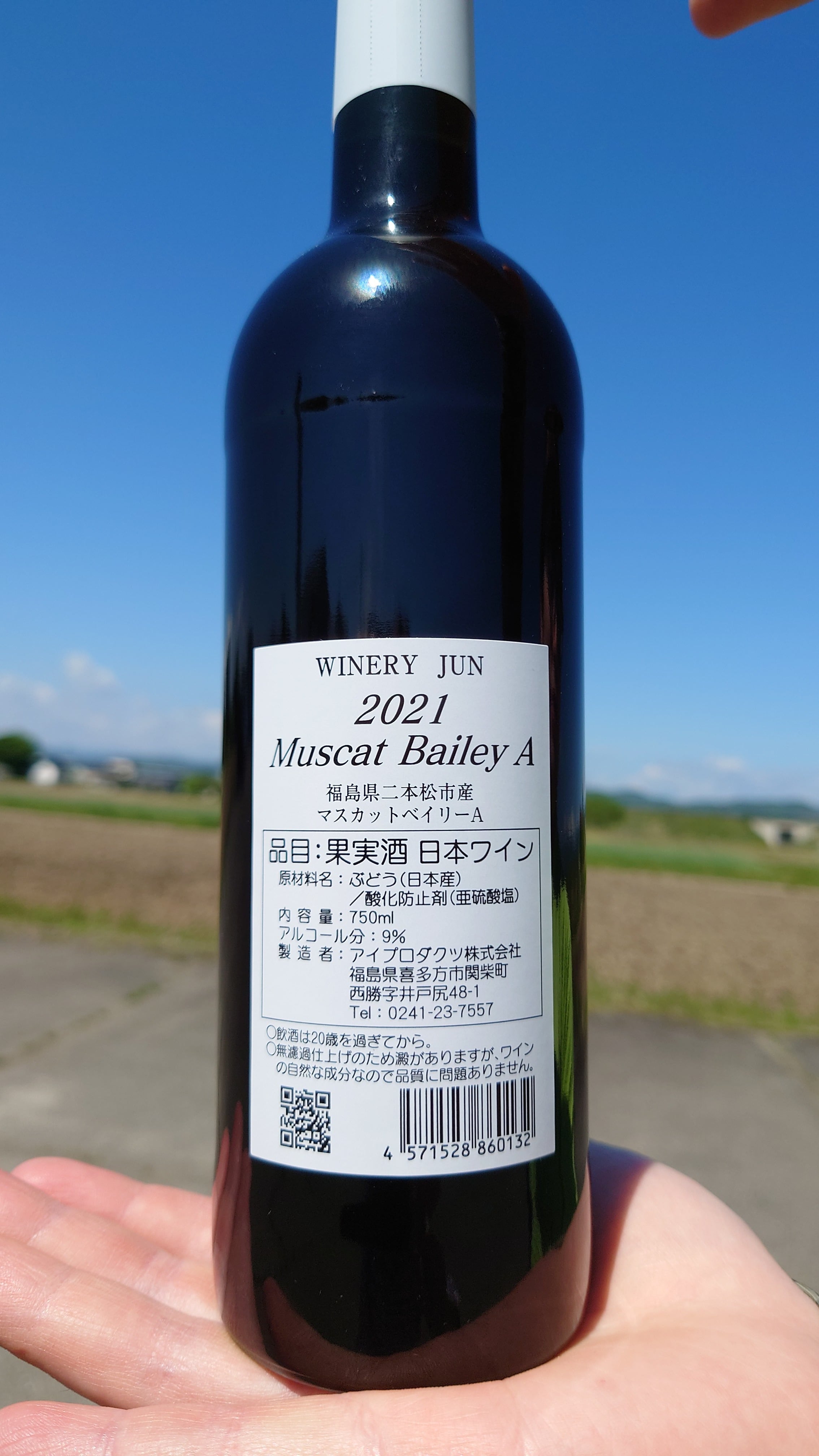 葡萄夢マスカット・ベイリーA 2021 | WINERY JUN