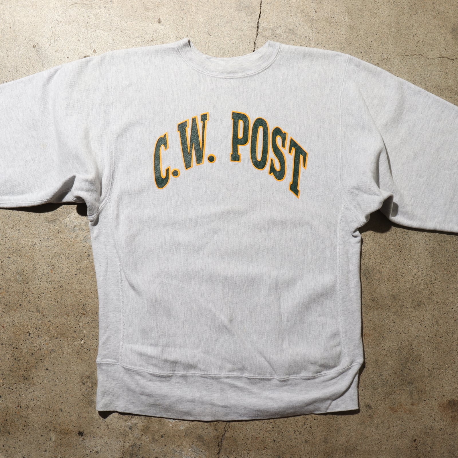 美品 XL 90s 米国製 リバースウィーブ チャンピオン スウェット グレー